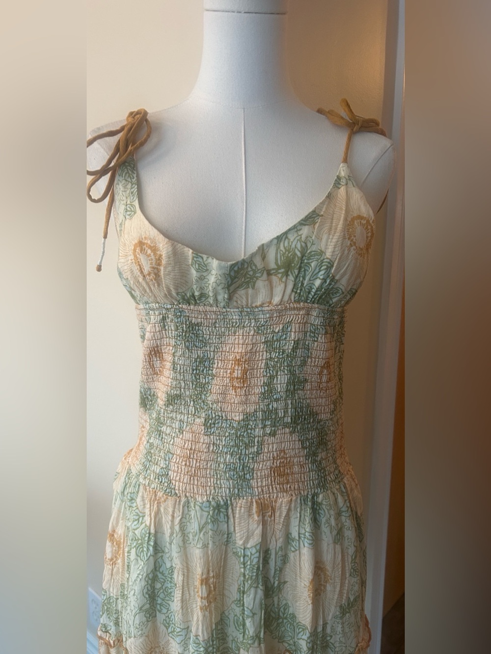 FREE PEOPLE Adriel Midi Dress size small - Picture 10 of 13